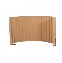 Angeles Quiet Divider® with Sound Sponge® 48″ x 10′ Wall – Natural Tan